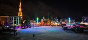 Centre of Les Menuires