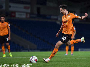 Supporting image for story: Watch on loan Wolves star Aaron Collins score FA Cup stunner