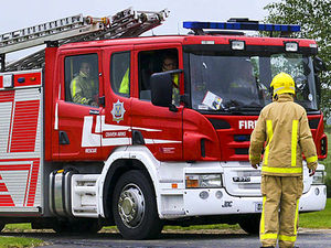 Supporting image for story: Woman and child unscathed as car overturns on ice near Shropshire primary school