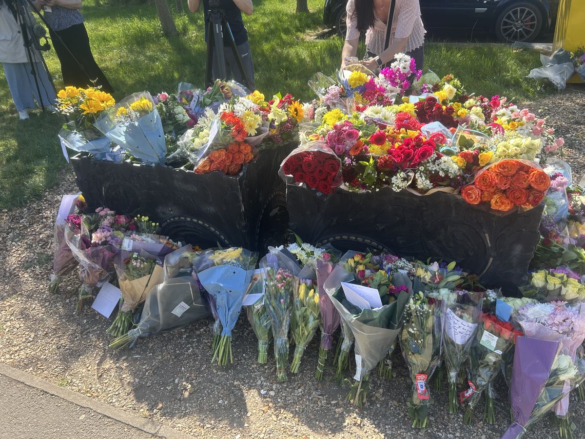 Man and two firefighters killed in fire at former RAF base named