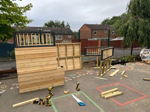 Work started on the project in June. Photo: HandsOn