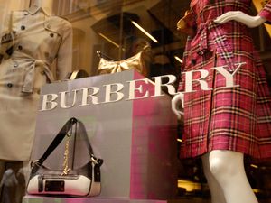 Burberry shop window