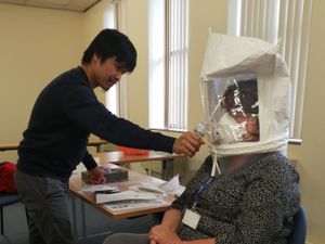 Supporting image for story: Hospital helping with PPE training