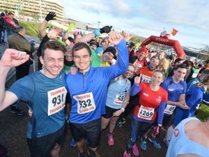 Supporting image for story: Telford 10k: Hundreds brave cold to take part in mass run - PICTURES and VIDEO