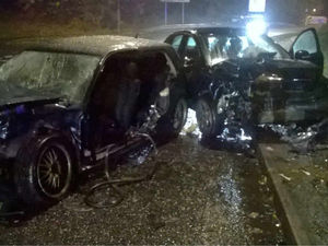 Supporting image for story: Two-year-old escapes injury in Telford smash