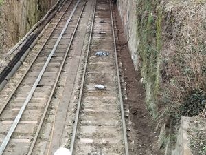 Work on Bridgnorth Cliff Railway