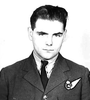 Air gunner Henri Legault was killed a month before his daughter was born in Shropshire