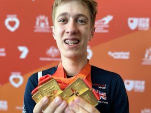 Supporting image for story: Kingswinford teenager who had life-saving operation comes back from World Transplant Games with four gold medals