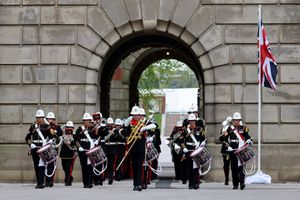 The bands were part of celebrations for the Queen's Platinum Jubilee and the 2022 Commonwealth Games