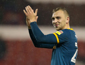 Hull City's Jarrod Bowen celebrates