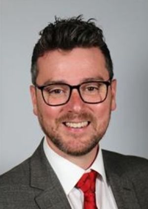 Powys County Council's Deputy Leader Cllr Matthew Dorrance