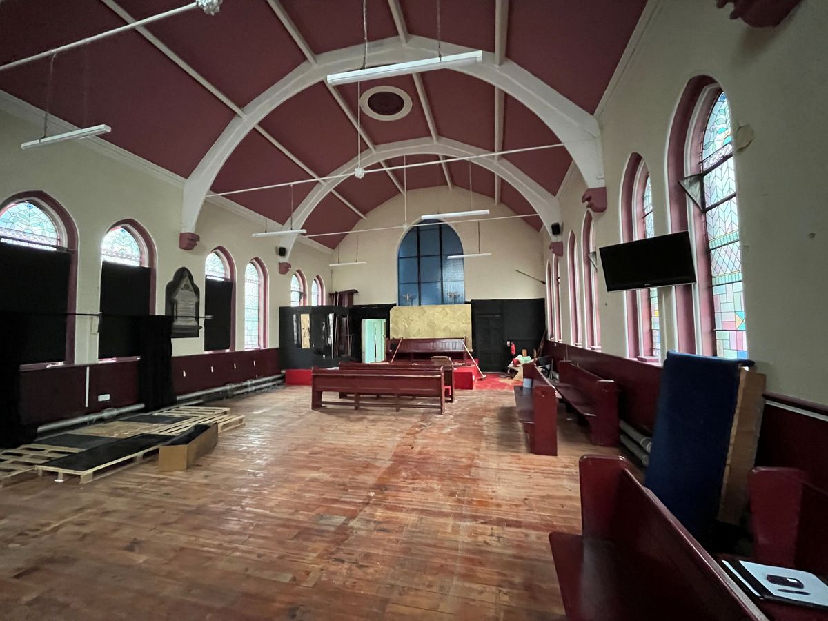 Victorian church in Sandwell situated on a large site with a church hall is going under the hammer - guide price here