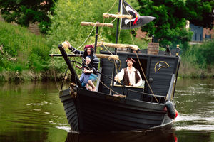 The town will be full or pirates as money is raised for West Mercia Search and Rescue on Sunday