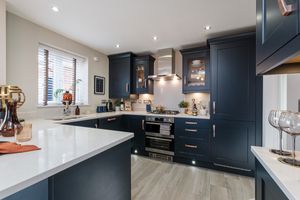 B&DWM - 025_The Lapwings - Kitchen in a show home at The Lapwings development