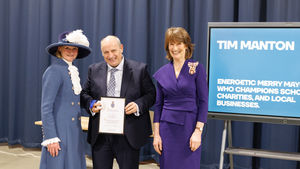 Tim Manton was recognised at the ceremony. Picture: Katherine Anastasia