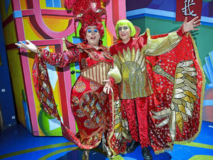 Supporting image for story: Express & Star man finds out what it's like to be a panto dame - with pictures
