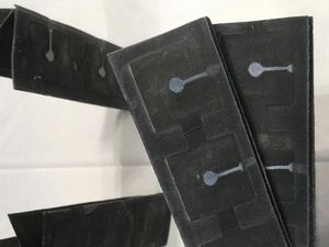 Supporting image for story: This paper battery is powered by bacteria and spit