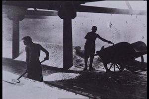 Salt works in 1959