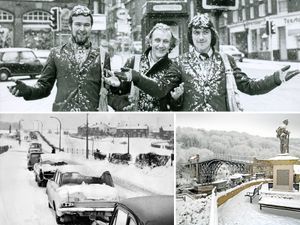 Supporting image for story: Retro gallery: Winter scenes across Shropshire, Mid Wales and the borders — snowball fun, icy roads and memories from years gone by