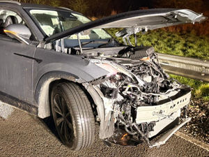 One person has been arrested following a crash on the M6 Toll