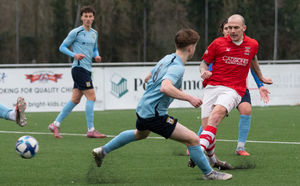 Whitchurch Alport's Alex Hughes against Studley. Picture: Liam Pritchard