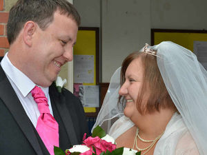 Supporting image for story: Emotional day as Ellesmere couple tie the knot