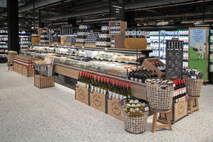 A specialist cheese and wine section was also bought to the foodhall, with a selection that is perfect for any occasion