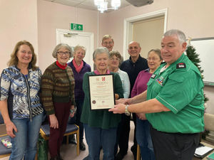 Supporting image for story: Knighton group recognised with prestigious award for funding a first responder car