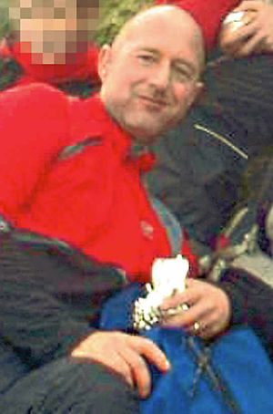 Stephen Greenaway in happier times