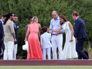 Supporting image for story: William and Kate join guests for Royal Charity Polo Cup