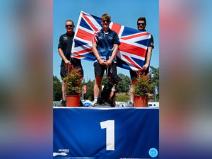 Supporting image for story: Market Drayton teenage dog handler secures gold at agility world championships