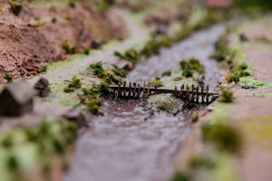 Gerry has created some parts of the model from his imagination due to lack of evidence