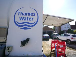 A tanker from Thames Water