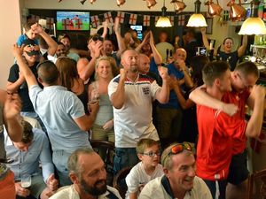 Supporting image for story: Back of the net! Shropshire pubs score as England's World Cup glory hunt goes on 