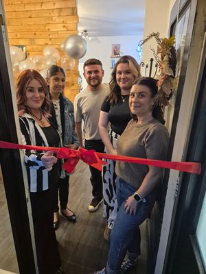 L to R Joy Shepherd, Alina Naz Saleem, Jack Shepherd, Kirsty Jones