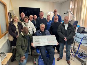 Supporting image for story: Former Goodyear workers give £109k to fund hospital care