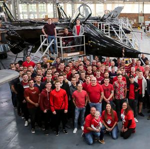 Staff at RAF Cosford helped out with the campaign
