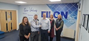 Burntwood Rotary President Rob Witcomb and Vice President Annette Fisher thanking FILON for the generous sponsorship of the event.
L-R
Carly Charles - HR Manager
Rob Witcomb - President Burntwood Rotary
Mark Wilcox - Managing Director Filon
Laura Francis - Finance Director of Filon
Annette Fisher Vice President of Burntwood Rotary
