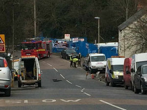 Supporting image for story: Homes evacuated in 'major' gas leak