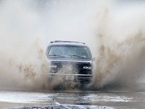 Supporting image for story: Heavy rain brings travel disruption