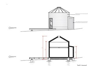 Supporting image for story: Grain silos to become glamping accommodation