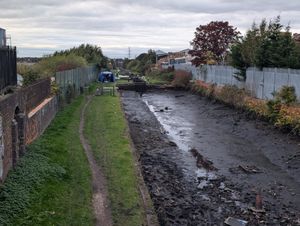 The scene in West Bromwich