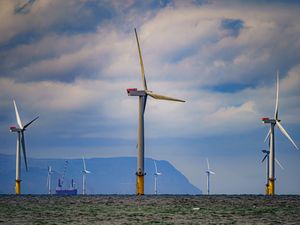 An offshore wind farm
