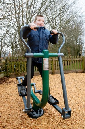 New play equipment at Lawley Primary School