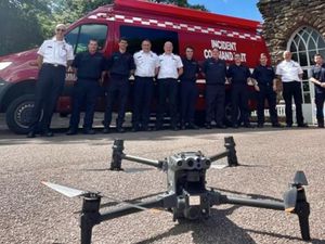 Supporting image for story: Fire service deploys drones and other electronic gadgets at Shropshire incidents