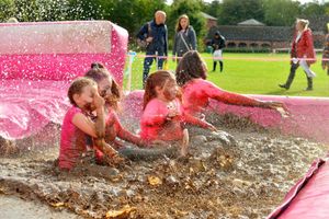 Sandwell Valley, West Bromwich at the Race for Life Mud Run