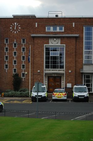 The current police base at Brierley Hill