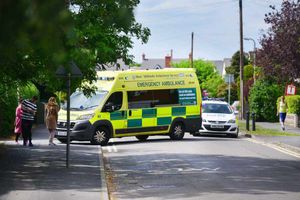 Ambulance on the scene