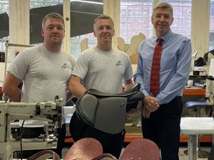 Supporting image for story: Saddle maker keeping heritage craft alive invests in top quality new equipment thanks to Walsall Business Support grant