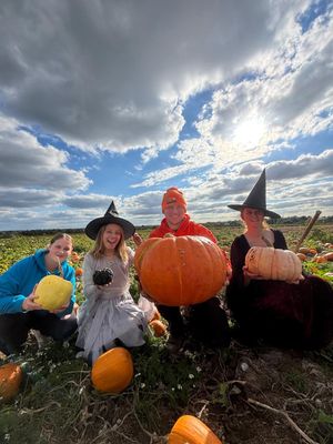 Charlotte Gill - Animal zone supervisor; Harriet Jenner - Lead Entertainer; Richard Bower – MD & Katie Taylor - Profitable Resourcing Manager (who is also a massive fan of Halloween)